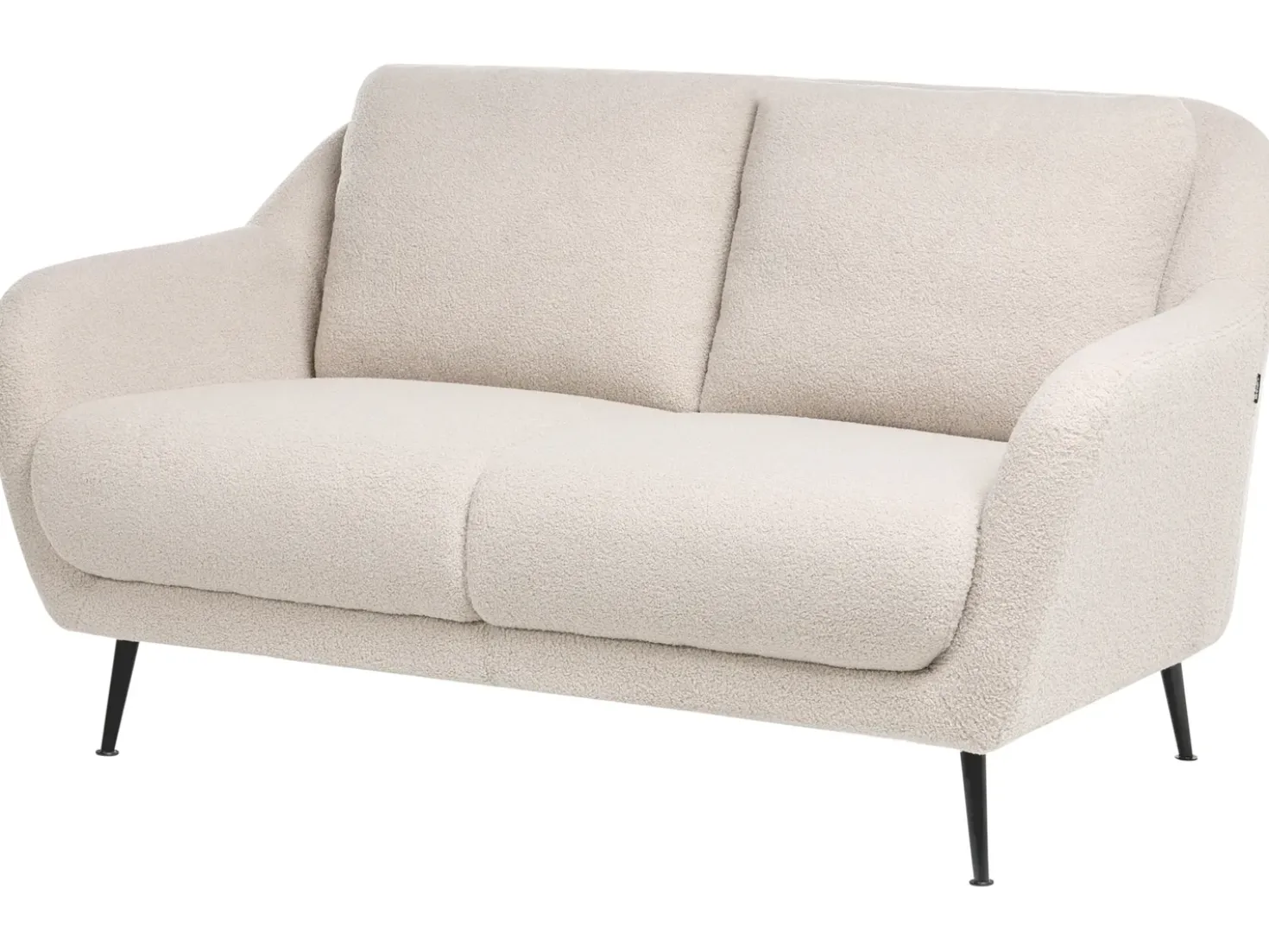 Set da salotto 3 posti EIBY Bouclé Beige