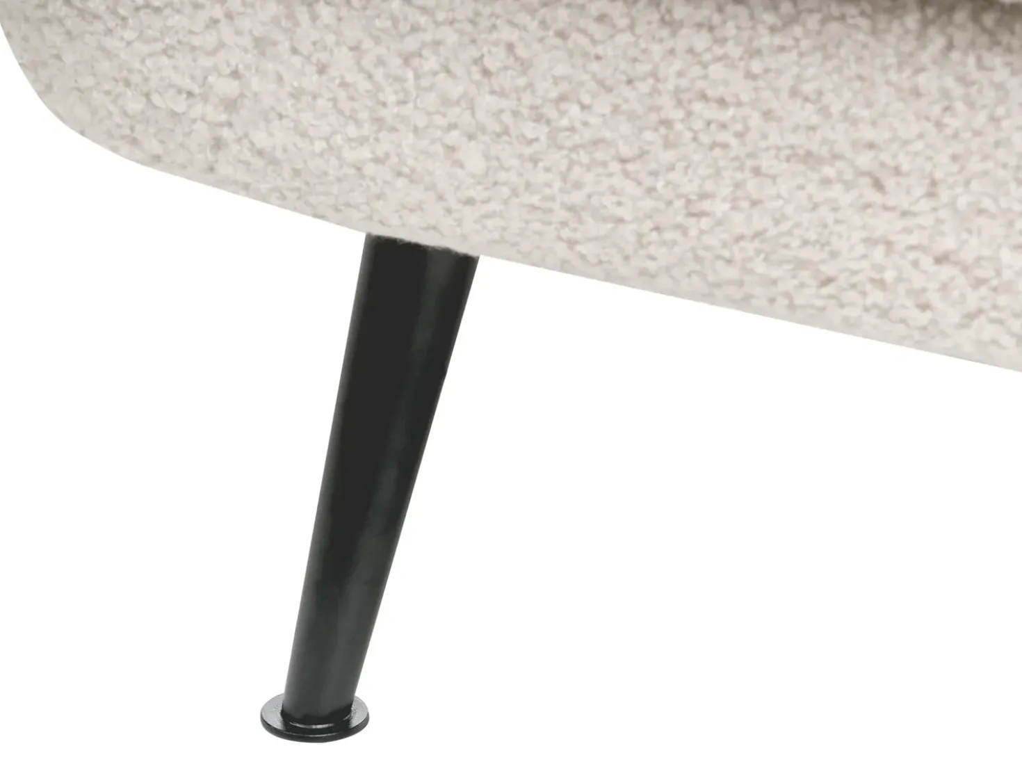 Set da salotto 3 posti EIBY Bouclé Beige