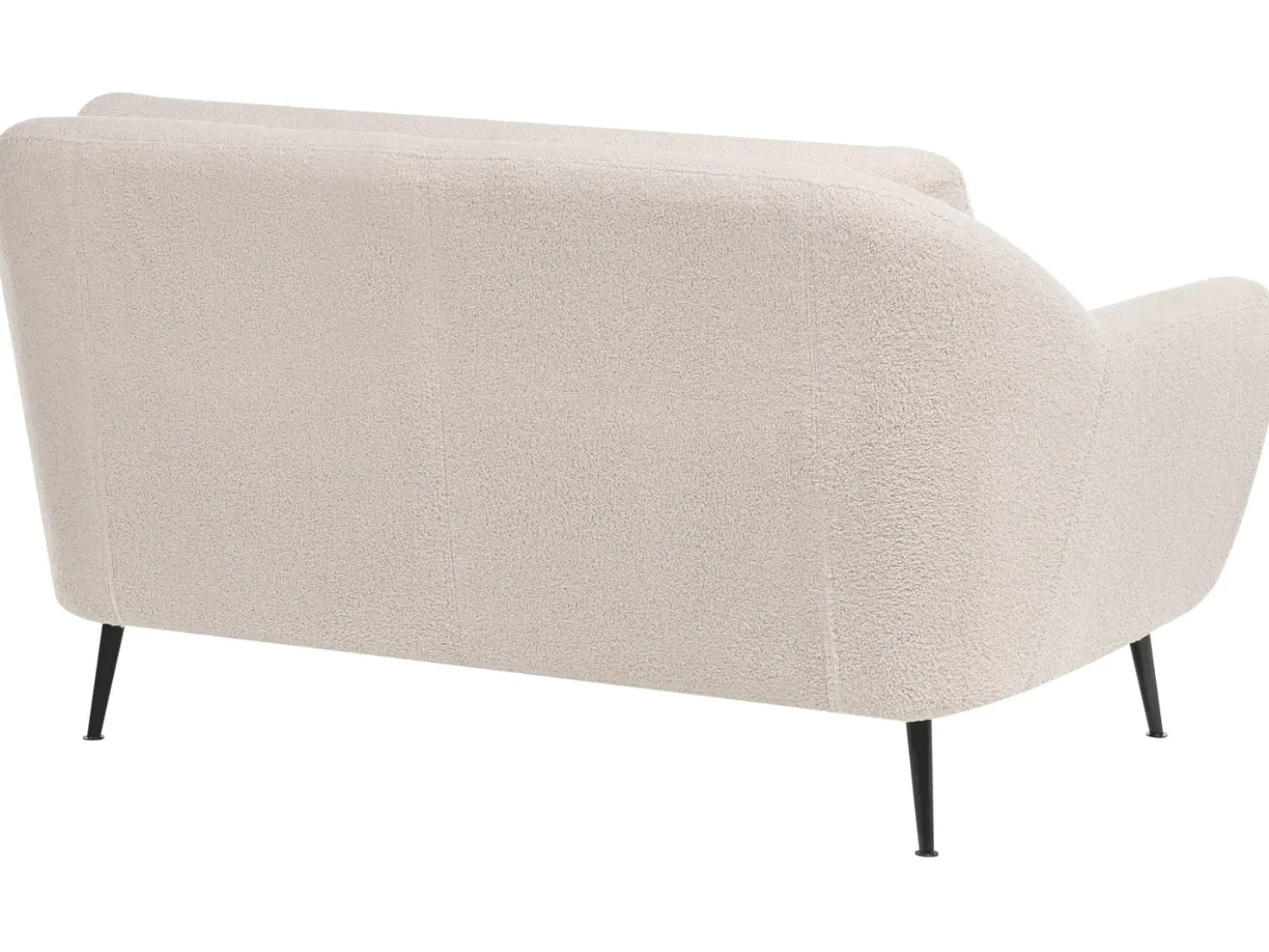 Set da salotto 3 posti EIBY Bouclé Beige