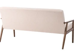 Set da salotto 6 posti ESRUM Bouclé Marrone scuro/Beige