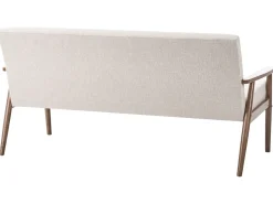 Set da salotto 6 posti ESRUM Tessuto Marrone scuro/Beige