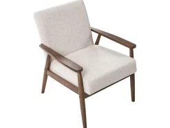 Set da salotto 6 posti ESRUM Tessuto Marrone scuro/Beige