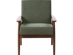 Set da salotto 6 posti ESRUM Tessuto Marrone scuro/Verde