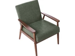 Set da salotto 6 posti ESRUM Tessuto Marrone scuro/Verde
