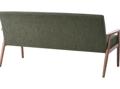 Set da salotto 6 posti ESRUM Tessuto Marrone scuro/Verde