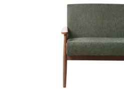 Set da salotto 6 posti ESRUM Tessuto Marrone scuro/Verde