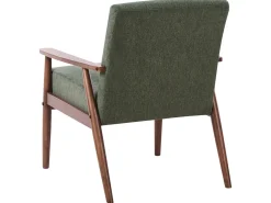Set da salotto 6 posti ESRUM Tessuto Marrone scuro/Verde