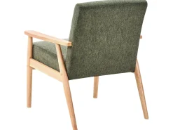 Set da salotto 6 posti ESRUM Tessuto Marrone chiaro/Verde