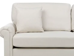 Set da salotto 5 posti GINNERUP Tessuto Beige chiaro