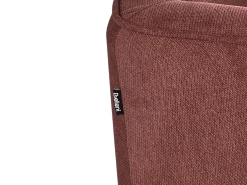 Set da salotto 5 posti HOBRO Tessuto Bordeaux