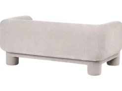Set da salotto 6 posti HOGBO Tessuto Beige con ottomana