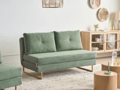 Set da salotto 6 posti JERSLEV Tessuto Verde chiaro