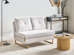 Set da salotto 6 posti JERSLEV Tessuto Bianco sporco
