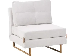 Set da salotto 6 posti JERSLEV Tessuto Bianco sporco