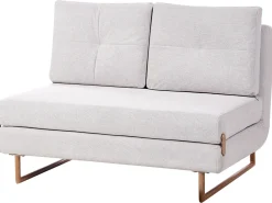 Set da salotto 6 posti JERSLEV Tessuto Bianco sporco