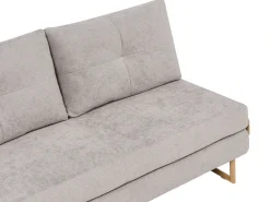 Set da salotto 6 posti JERSLEV Tessuto Grigio