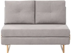 Set da salotto 6 posti JERSLEV Tessuto Grigio
