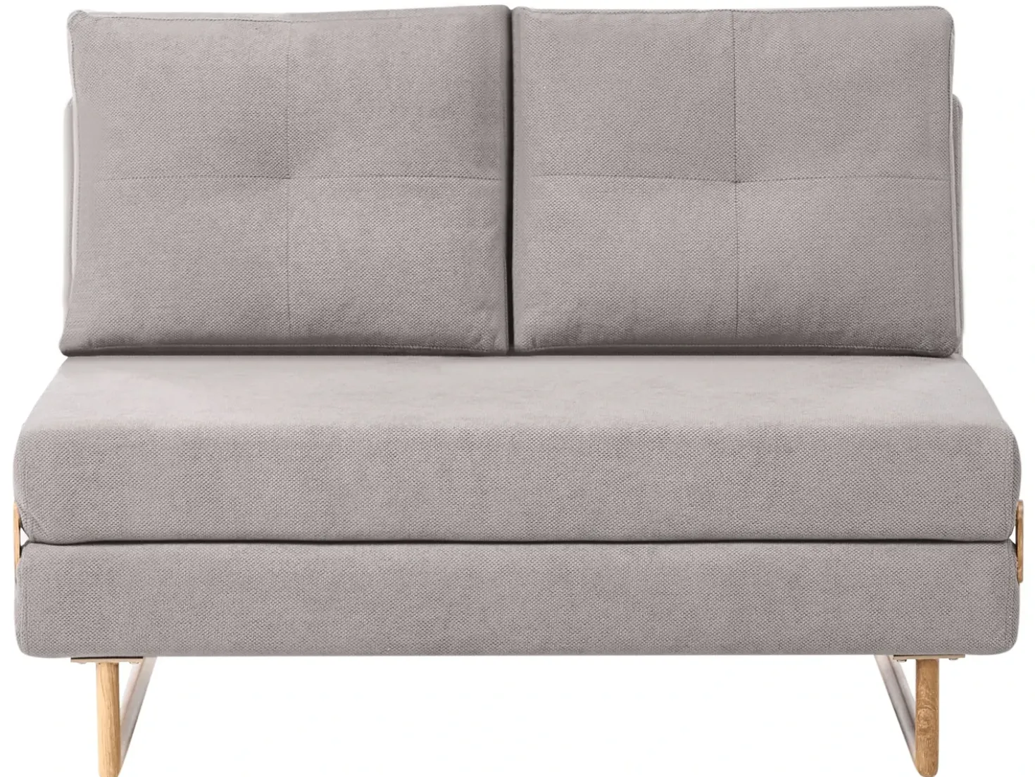 Set da salotto 6 posti JERSLEV Tessuto Grigio