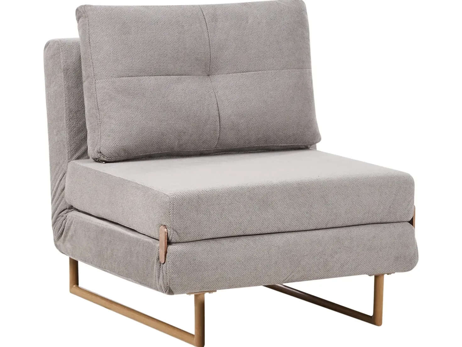 Set da salotto 6 posti JERSLEV Tessuto Grigio