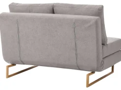 Set da salotto 6 posti JERSLEV Tessuto Grigio