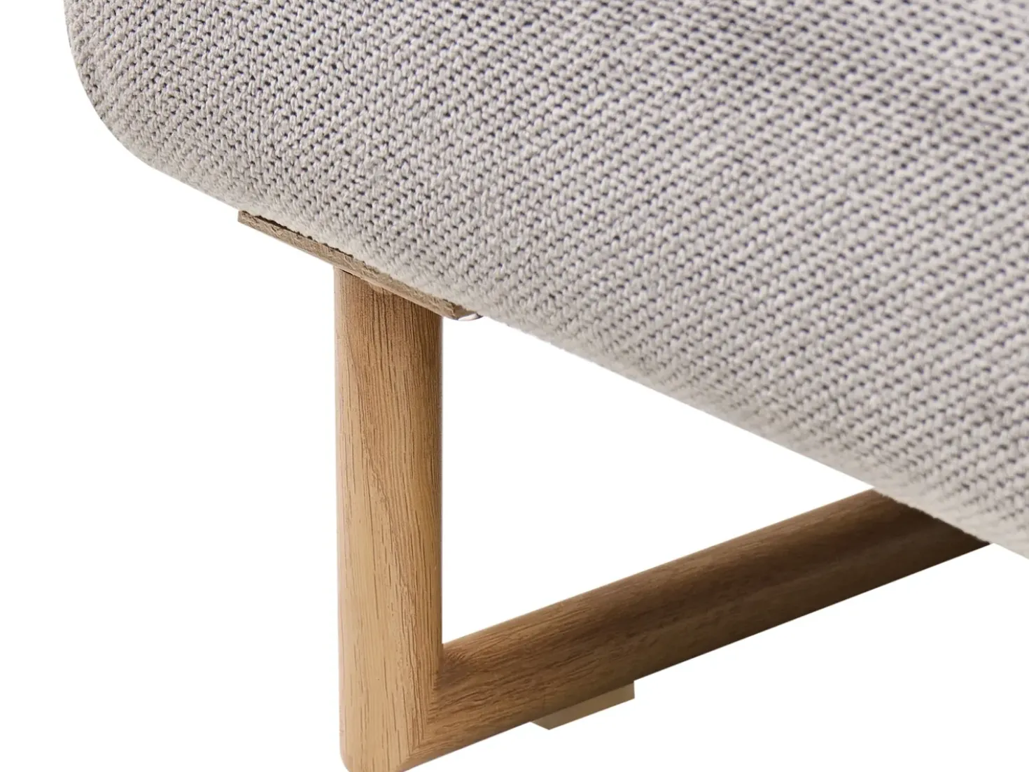 Set da salotto 6 posti JERSLEV Tessuto Grigio