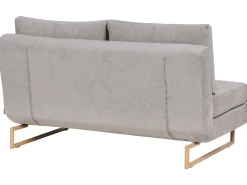 Set da salotto 6 posti JERSLEV Tessuto Grigio