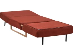 Set da salotto 6 posti JERSLEV Tessuto Rosso