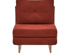 Set da salotto 6 posti JERSLEV Tessuto Rosso