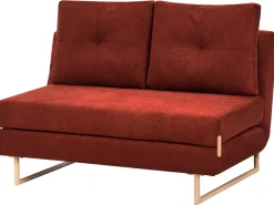 Set da salotto 6 posti JERSLEV Tessuto Rosso