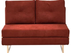 Set da salotto 6 posti JERSLEV Tessuto Rosso