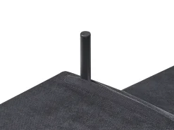 Set da salotto 6 posti JERSLEV Tessuto Nero
