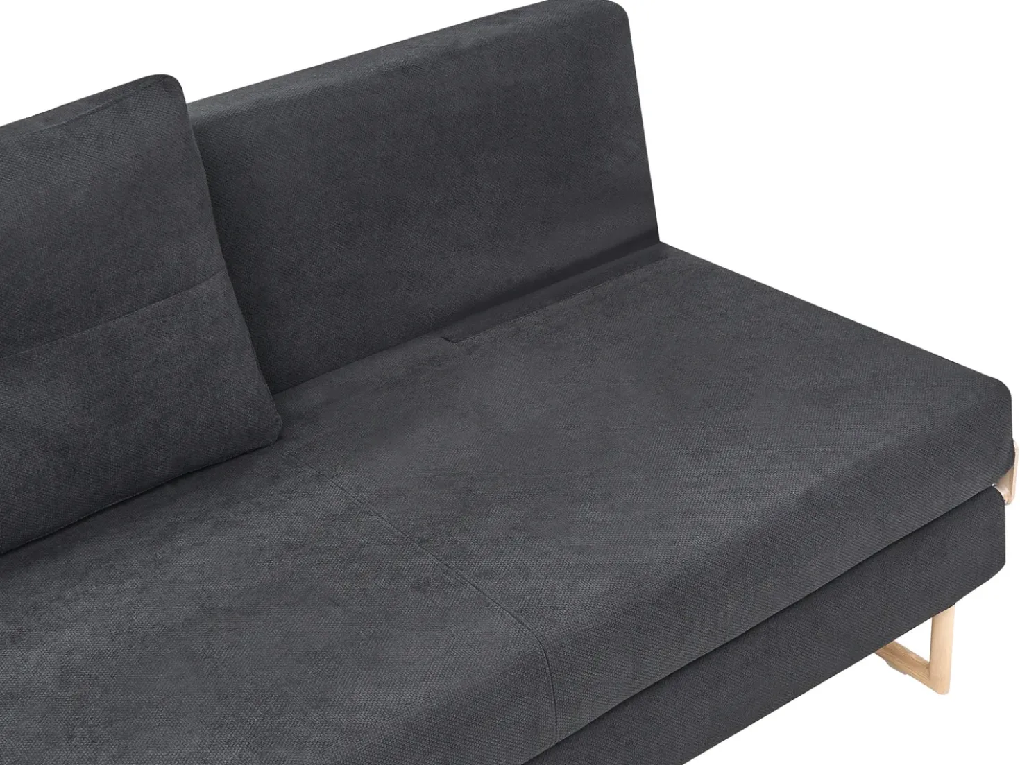 Set da salotto 6 posti JERSLEV Tessuto Nero