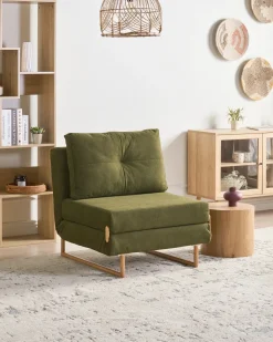 Set da salotto 6 posti JERSLEV Tessuto Verde