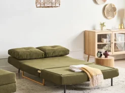 Set da salotto 6 posti JERSLEV Tessuto Verde