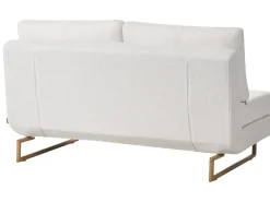 Set da salotto 6 posti JERSLEV Bouclé Bianco sporco
