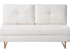 Set da salotto 6 posti JERSLEV Bouclé Bianco sporco
