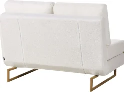 Set da salotto 6 posti JERSLEV Bouclé Bianco sporco