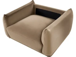 Set da salotto 5 posti JUBEK Velluto Marrone