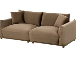 Set da salotto 5 posti JUBEK Velluto Marrone