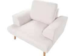 Set da salotto 4 posti KILDAL Tessuto Beige chiaro