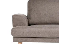 Set da salotto 4 posti KILDAL Tessuto Marrone