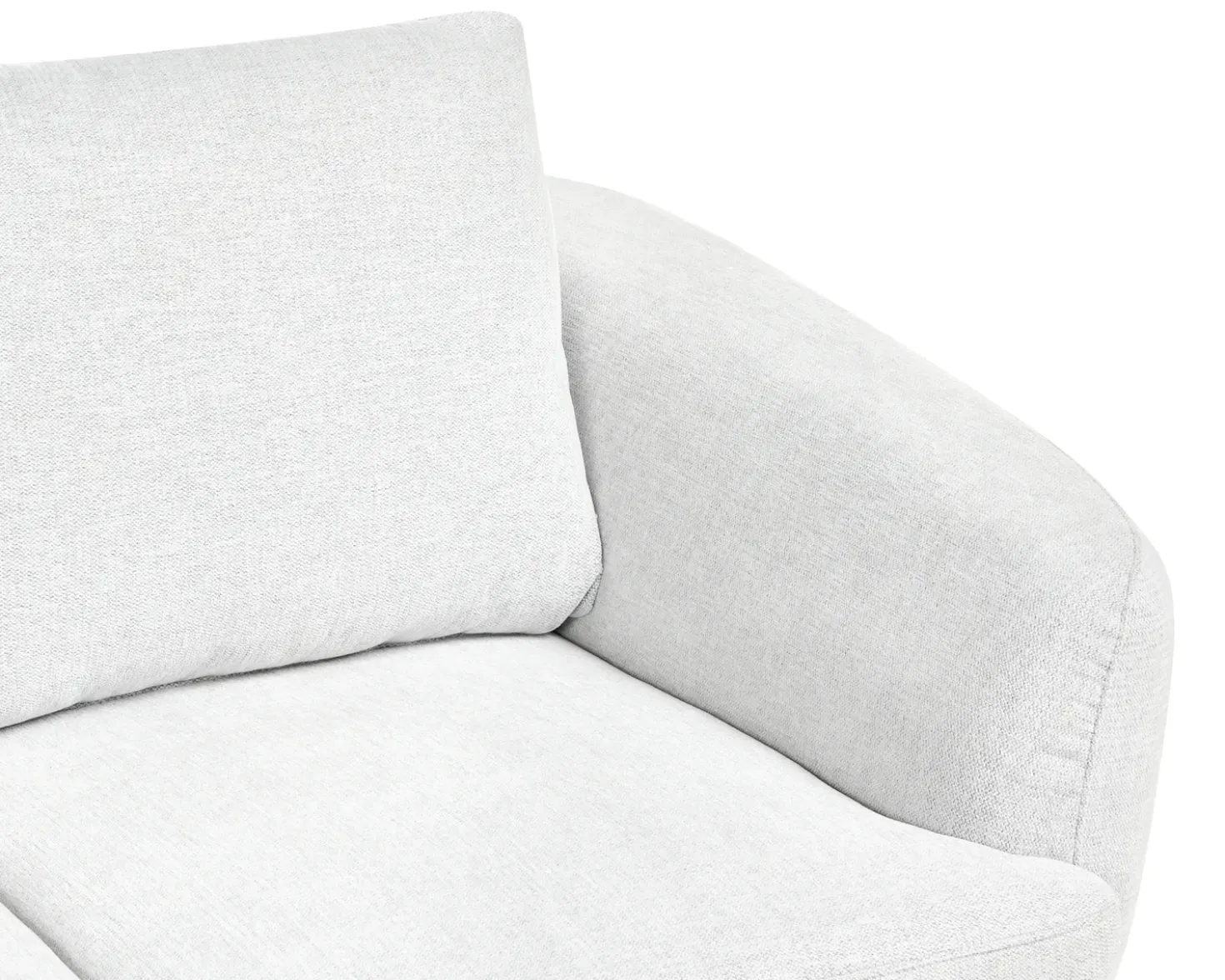 Set da salotto 3 posti KJAER Tessuto Bianco sporco