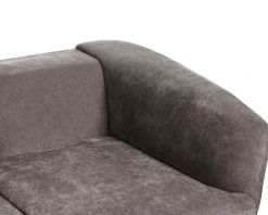 Set da salotto 3 posti KJAER Ciniglia Tortora