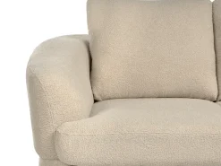 Set da salotto 3 posti KJAER Bouclé Beige chiaro
