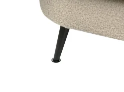 Set da salotto 3 posti KJAER Bouclé Beige chiaro