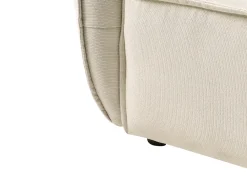 Set da salotto 5 posti KUNES Tessuto Beige chiaro