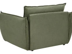 Set da salotto 5 posti KUNES Tessuto Verde