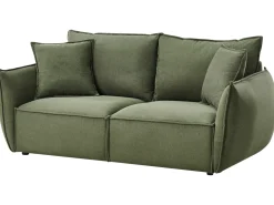 Set da salotto 5 posti KUNES Tessuto Verde