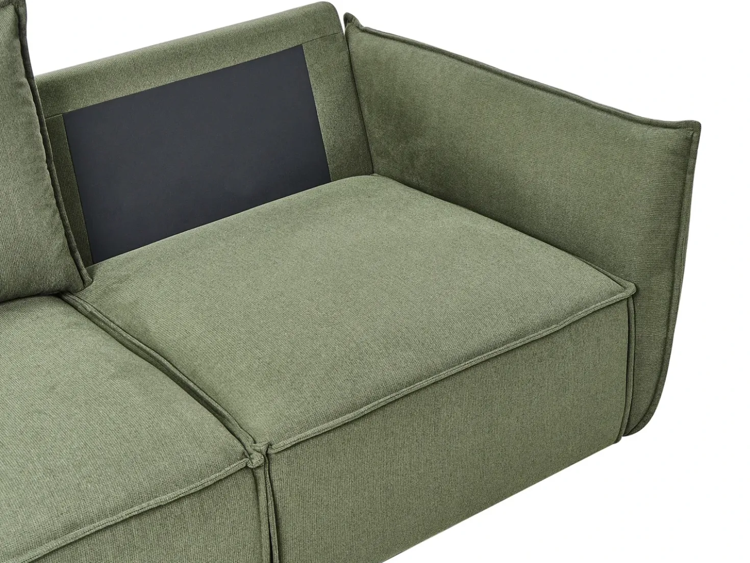 Set da salotto 5 posti KUNES Tessuto Verde
