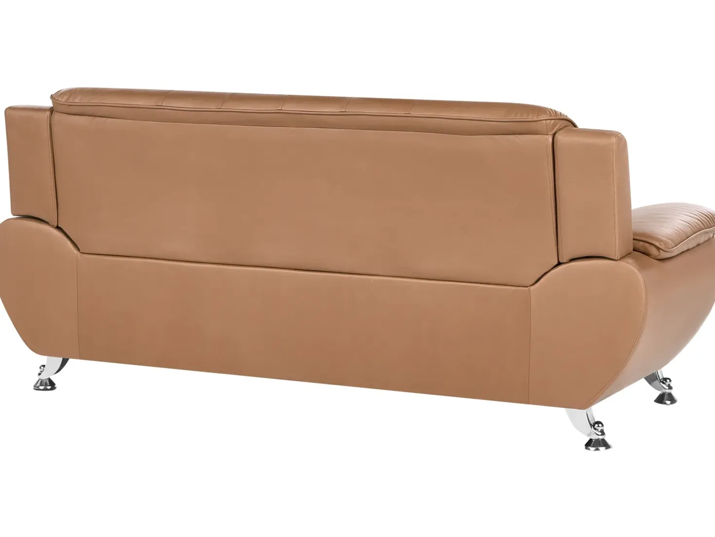 Set da salotto 6 posti LEIRA Pelle sintetica Marrone dorato